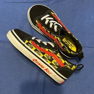 Vans toddler Cobra Kai sneakers size 9.5